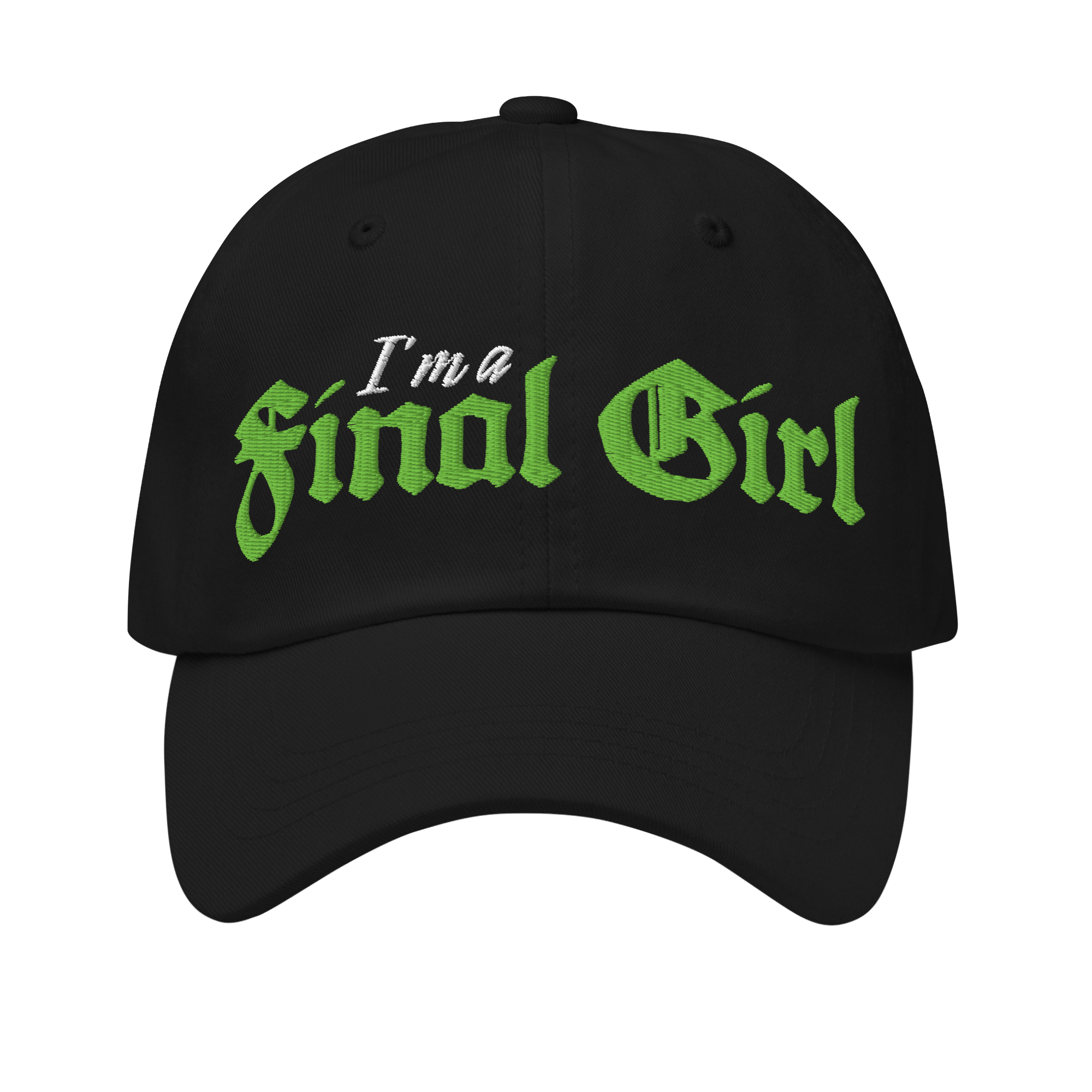I'M A FINAL GIRL CASQUETTE