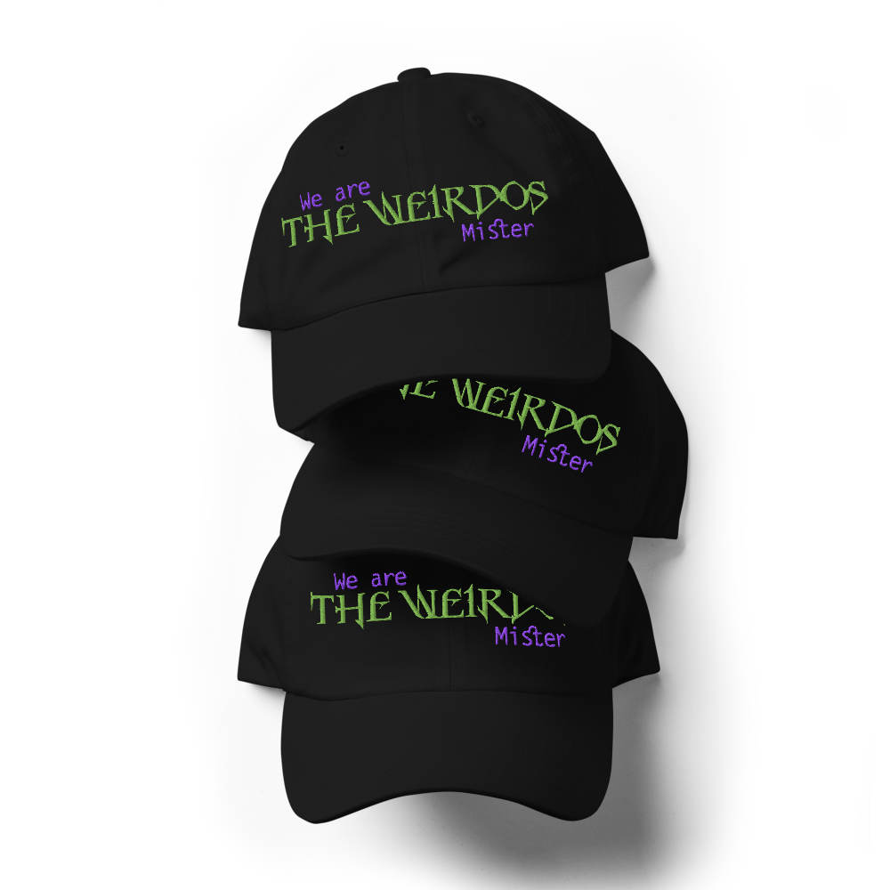 WE ARE THE WEIRDOS CASQUETTE
